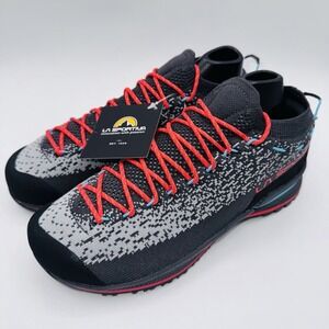 La Sportiva TX2 Evo Approach Sneakers Women's Size 8.5 Carbon Hibiscus